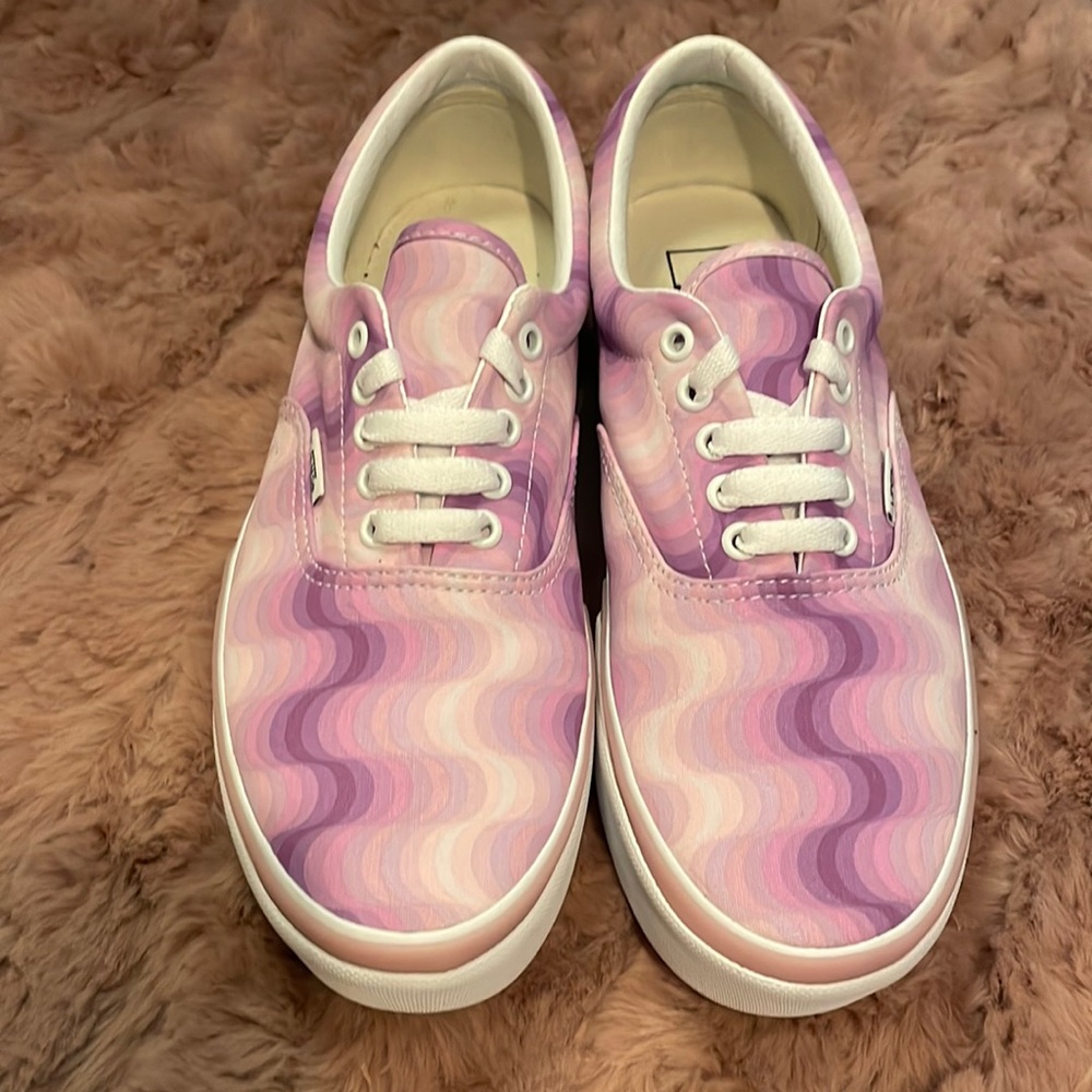 Vans Era Stacked Sneakers in Lavender/Gradient